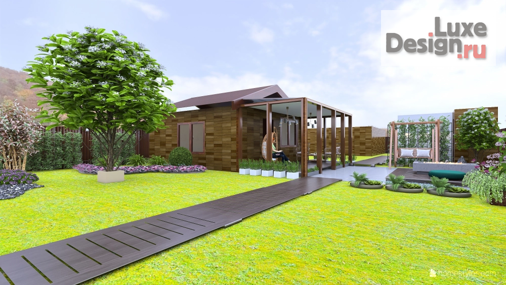 Ландшафтный дизайн "Ландшафтный дизайн участка загородного дома" (фото 29)