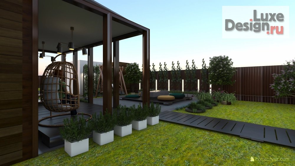 Ландшафтный дизайн "Ландшафтный дизайн участка загородного дома" (фото 25)