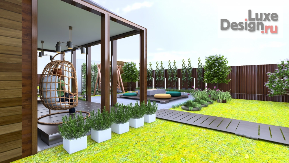 Ландшафтный дизайн "Ландшафтный дизайн участка загородного дома" (фото 24)