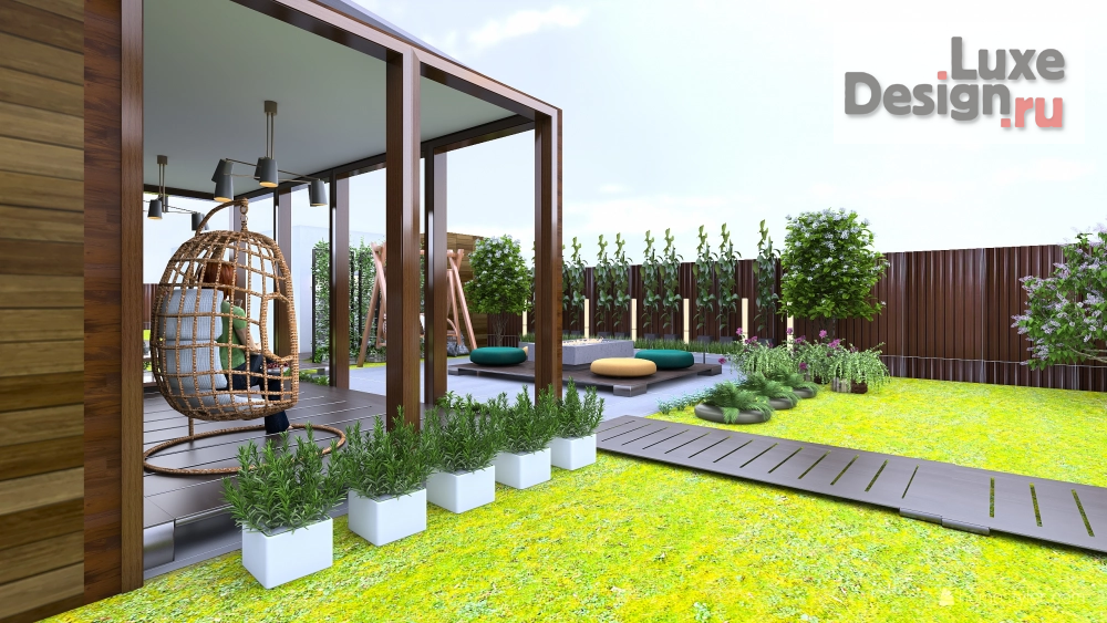 Ландшафтный дизайн "Ландшафтный дизайн участка загородного дома" (фото 23)