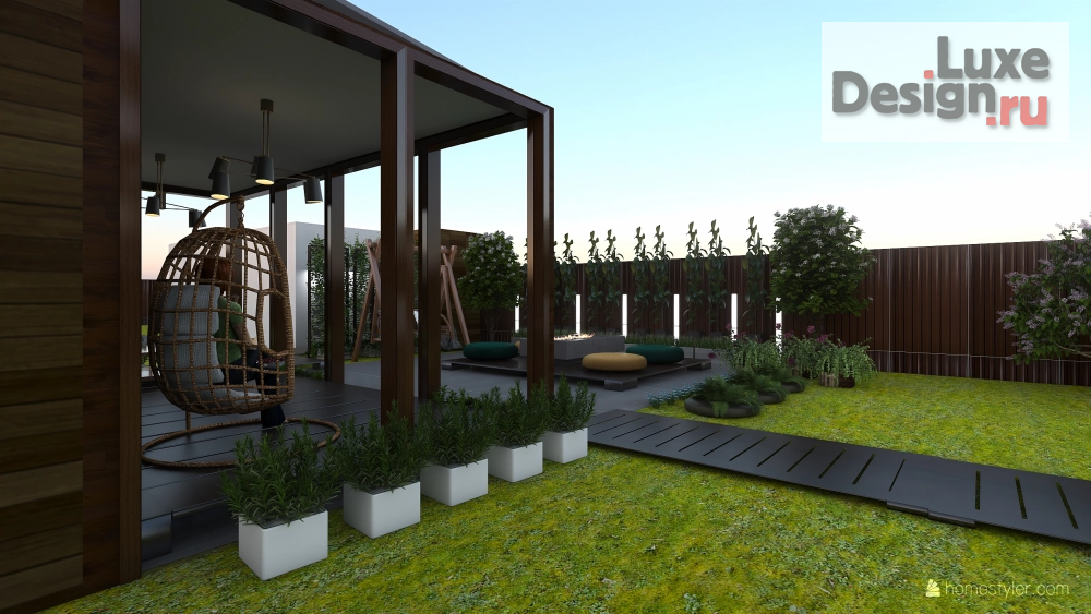 Ландшафтный дизайн "Ландшафтный дизайн участка загородного дома" (фото 22)