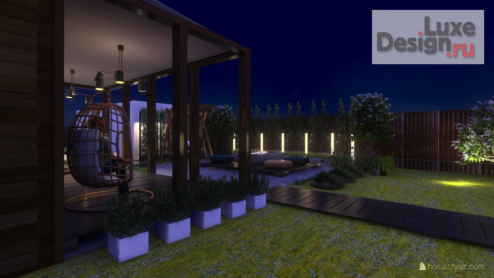 Ландшафтный дизайн "Ландшафтный дизайн участка загородного дома" (фото 21)