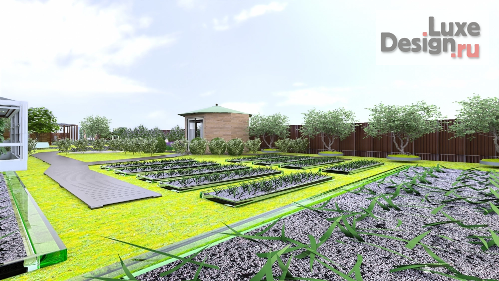 Ландшафтный дизайн "Ландшафтный дизайн участка загородного дома" (фото 20)