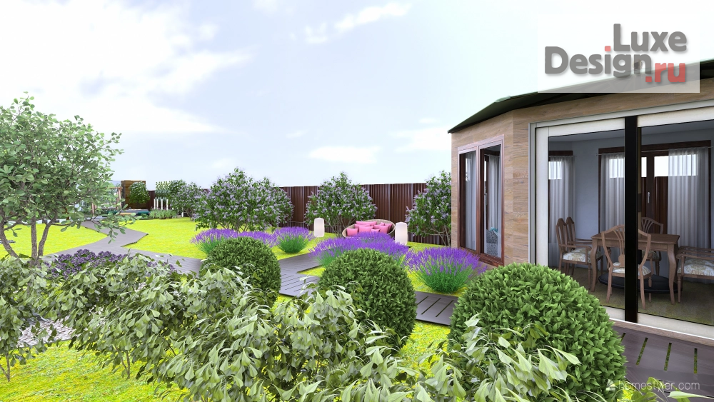 Ландшафтный дизайн "Ландшафтный дизайн участка загородного дома" (фото 19)