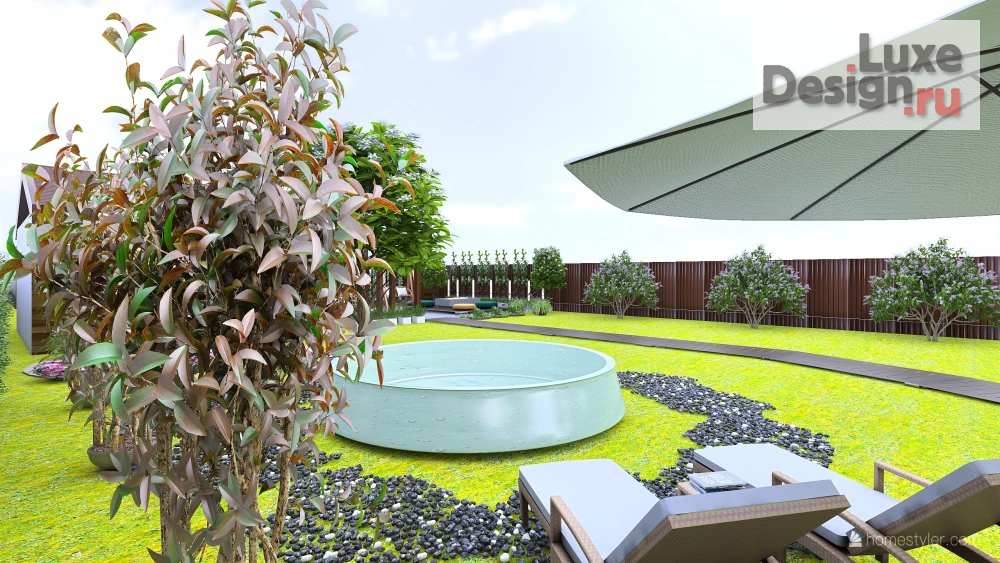 Ландшафтный дизайн "Ландшафтный дизайн участка загородного дома" (фото 18)