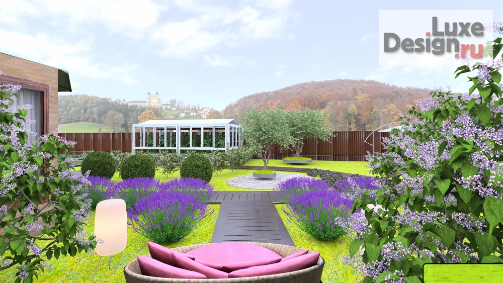 Ландшафтный дизайн "Ландшафтный дизайн участка загородного дома" (фото 15)