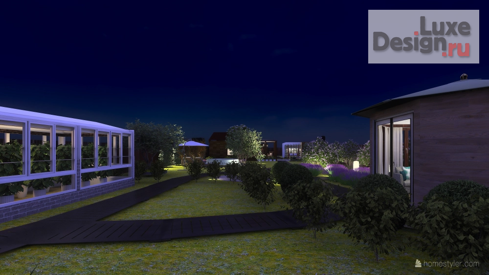 Ландшафтный дизайн "Ландшафтный дизайн участка загородного дома" (фото 13)