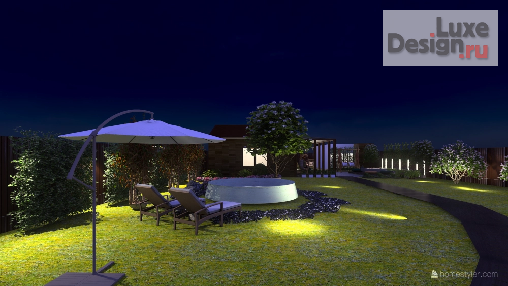 Ландшафтный дизайн "Ландшафтный дизайн участка загородного дома" (фото 6)