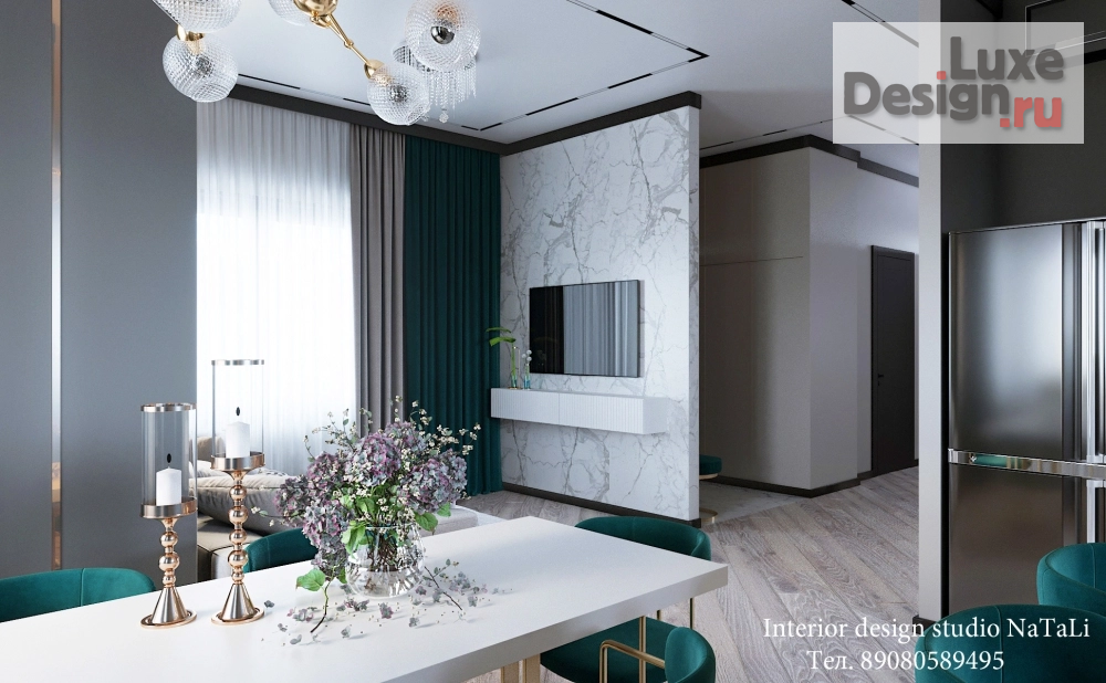 Дизайн интерьера коттеджа "Дизайн проект дома в современном стиле" (фото 5)