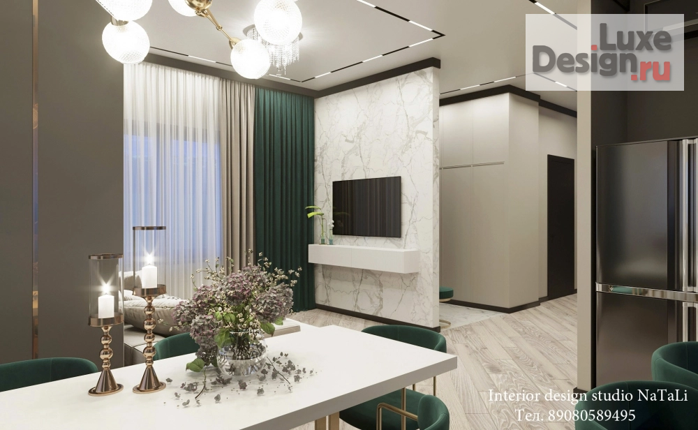 Дизайн интерьера коттеджа "Дизайн проект дома в современном стиле" (фото 6)