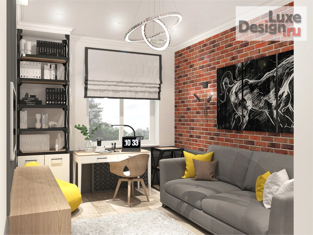 Дизайн интерьера таунхауса "Комната для мальчика" (фото 1)