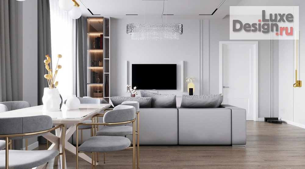 Дизайн интерьера квартиры "Квартира в ЖК Манхеттен" (фото 2)