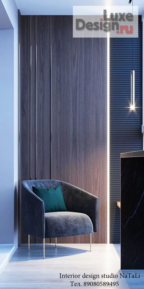 Дизайн интерьера трехкомнатной квартиры "Дизайн интерьера лоджии" (фото 1)