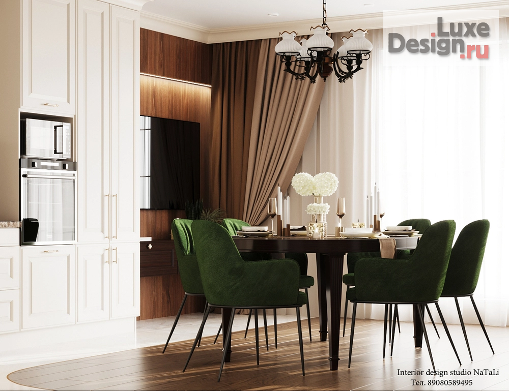 Дизайн интерьера пентхауса "Дизайн проект дома в Благодатово" (фото 2)