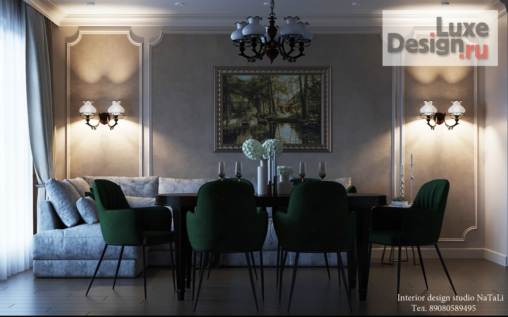 Дизайн интерьера пентхауса "Дизайн проект дома в Благодатово" (фото 4)