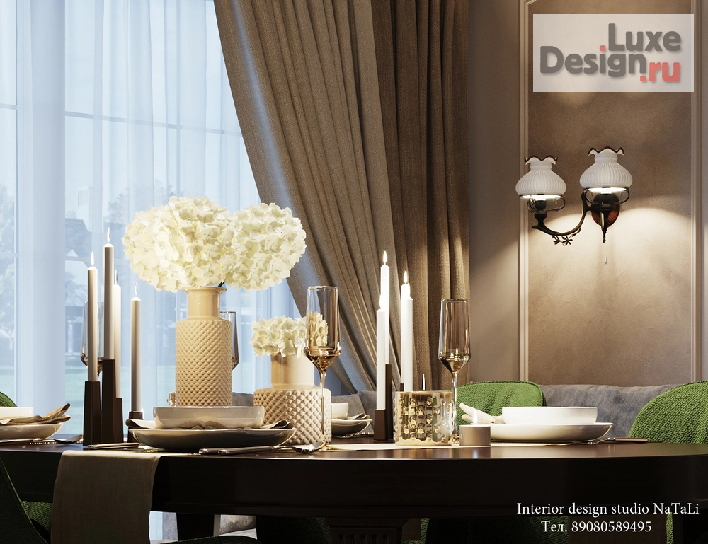 Дизайн интерьера пентхауса "Дизайн проект дома в Благодатово" (фото 6)