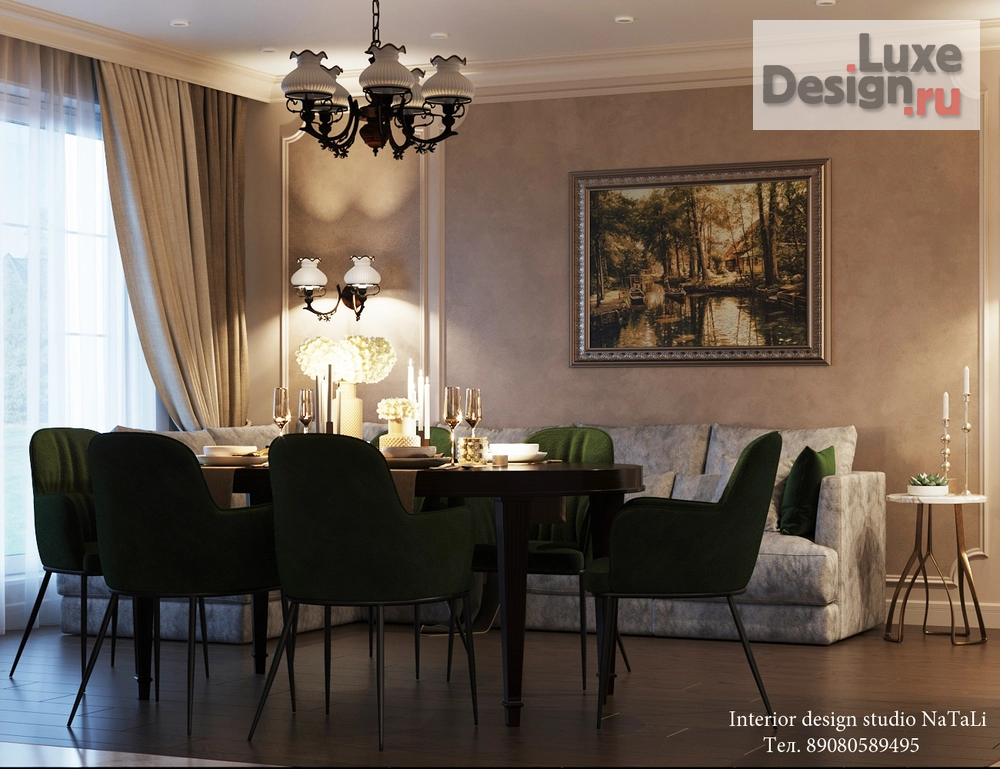 Дизайн интерьера пентхауса "Дизайн проект дома в Благодатово" (фото 7)