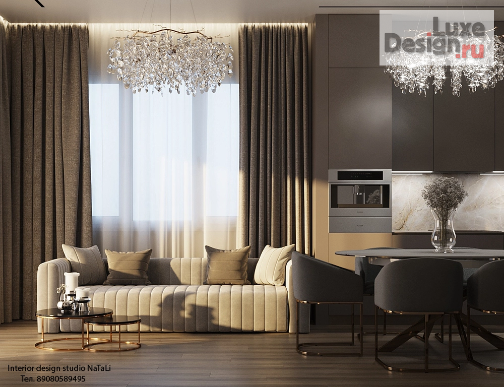 Дизайн интерьера загородного дома "Дом в Европейском " (фото 3)