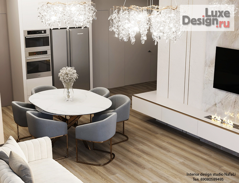 Дизайн интерьера загородного дома "Дом в Европейском " (фото 5)