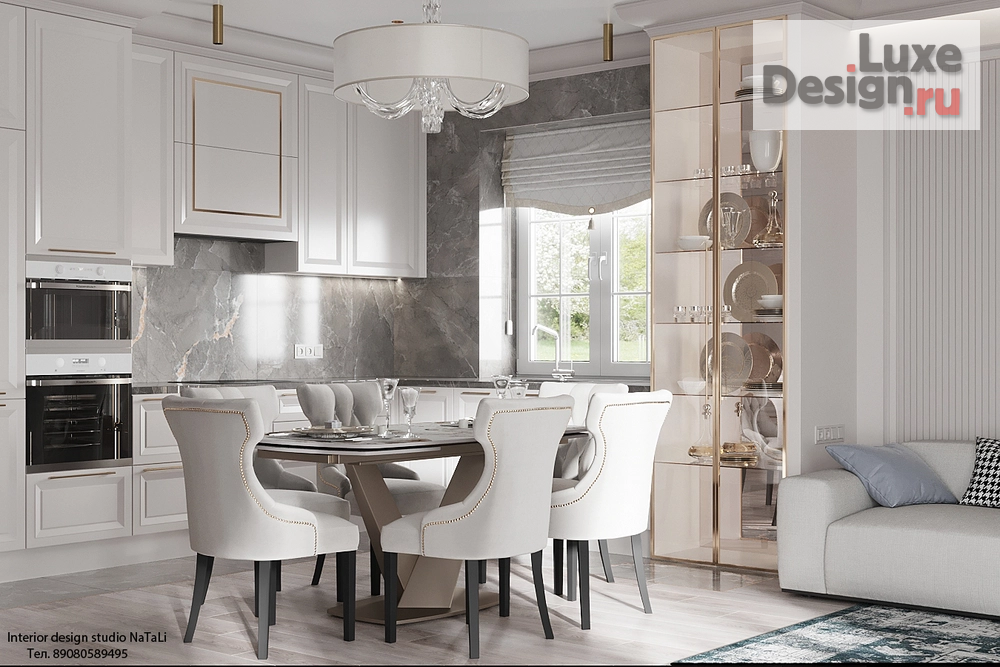 Дизайн интерьера частного дома "Дизайн интерьера дома в Вавиловце" (фото 5)