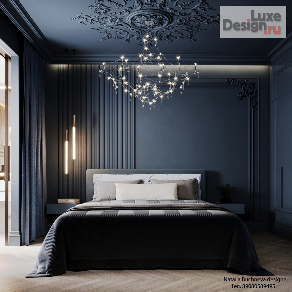 Дизайн интерьера квартиры студии "Квартира в стиле Неоклассики" (фото 3)