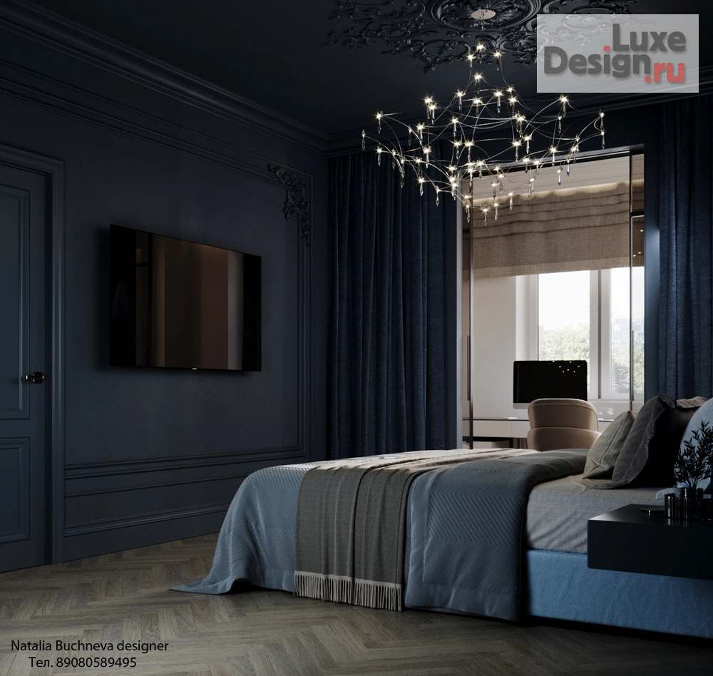 Дизайн интерьера квартиры студии "Квартира в стиле Неоклассики" (фото 4)