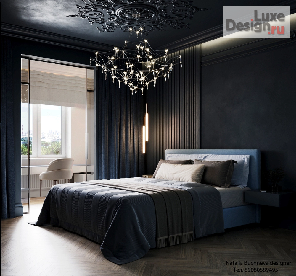 Дизайн интерьера квартиры студии "Квартира в стиле Неоклассики" (фото 5)