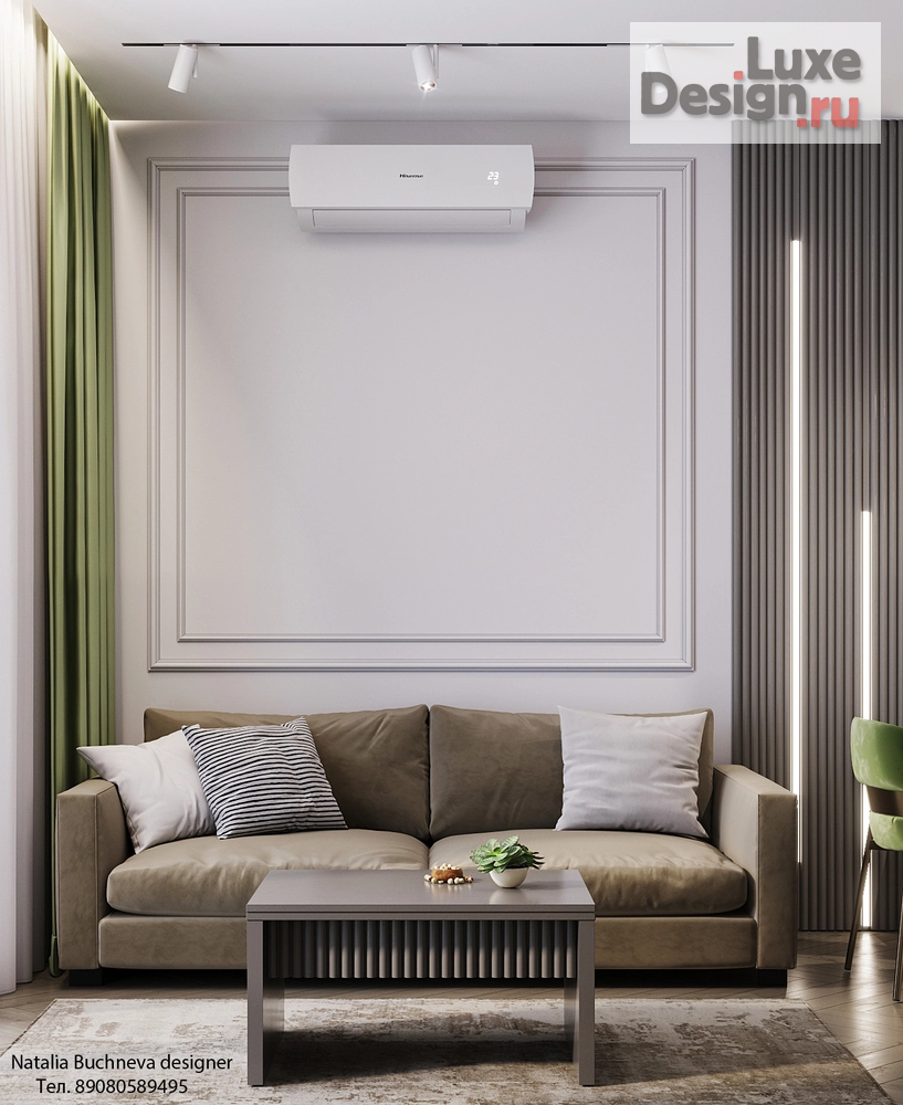 Дизайн интерьера квартиры "Дизайн интерьера квартиры в L-Town" (фото 5)