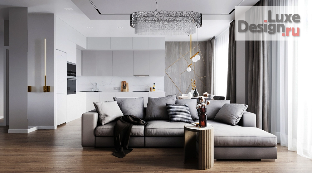 Дизайн интерьера квартиры "Квартира в ЖК Манхеттен" (фото 1)