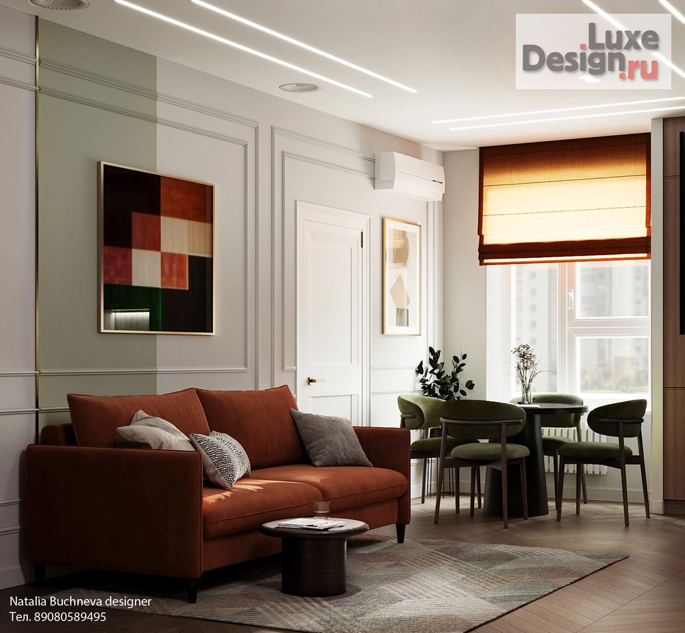 Дизайн интерьера квартиры "Квартира в Город L-Town" (фото 3)