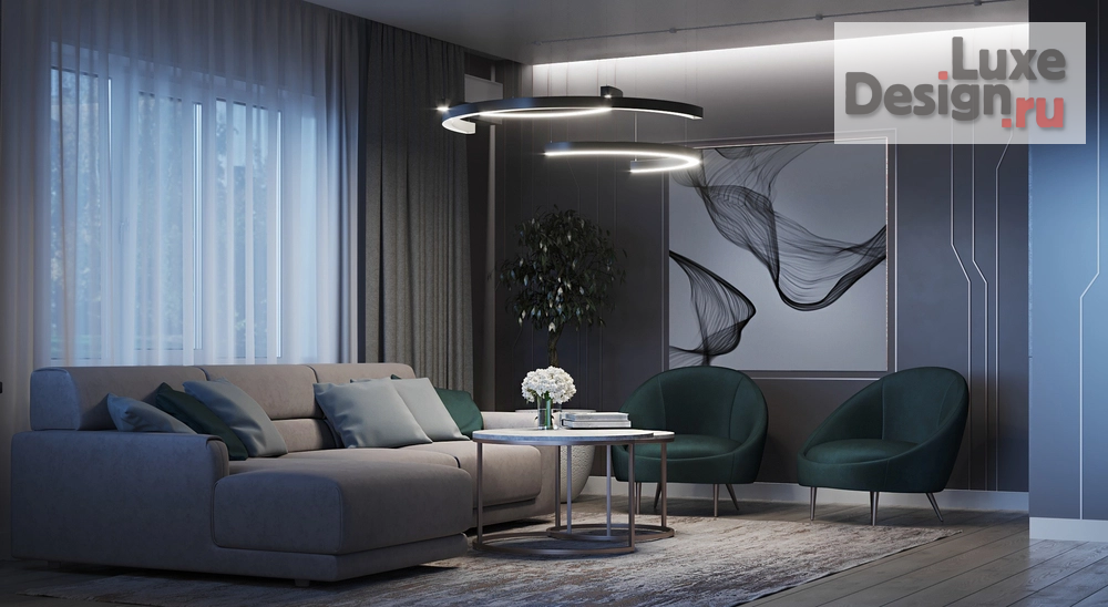 Дизайн интерьера частного дома "Дизайн интерьера таунхауса в Благодатово " (фото 8)