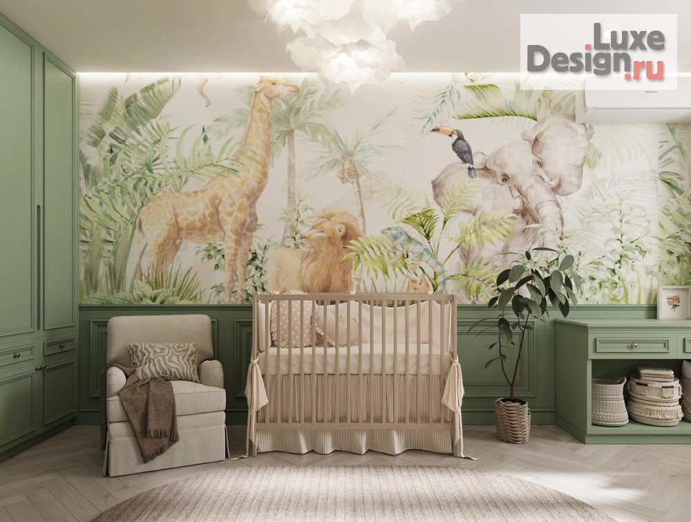 Дизайн интерьера трехкомнатной квартиры "Дизайн интерьера детской комнаты" (фото 3)