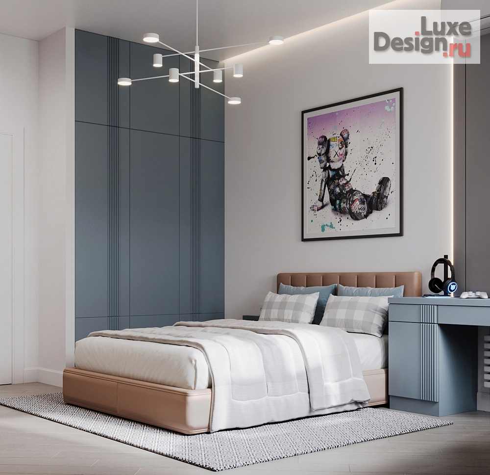 Дизайн интерьера детской "Комната для мальчика подростка" (фото 3)