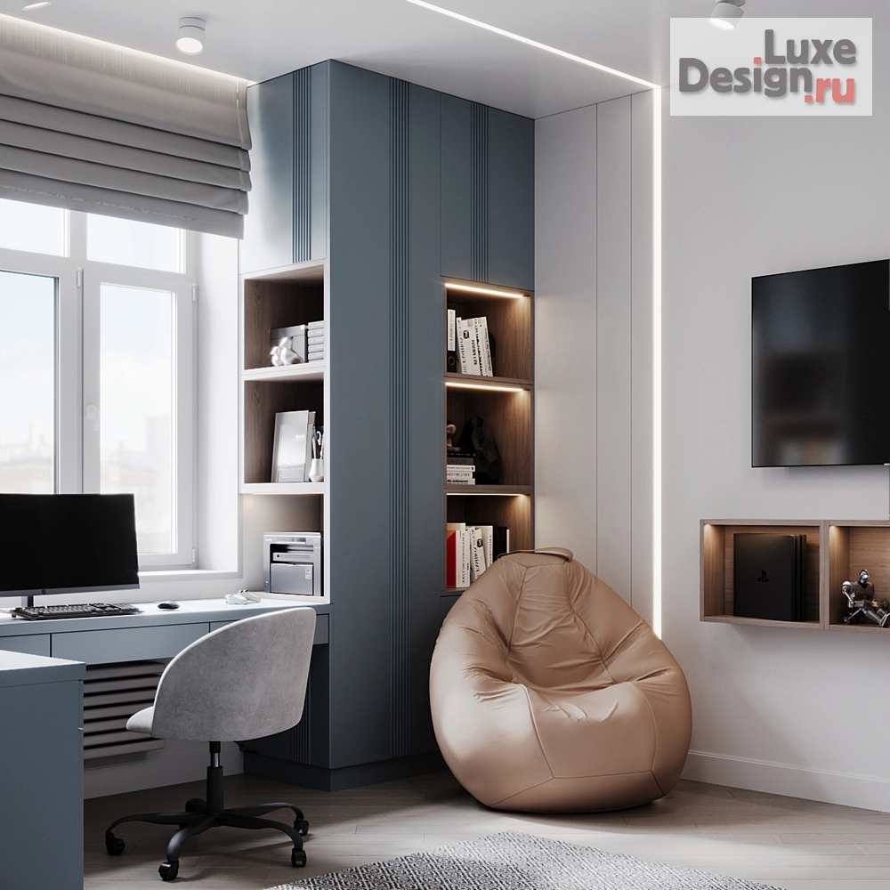 Дизайн интерьера детской "Комната для мальчика подростка" (фото 4)