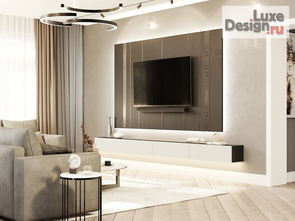 Дизайн интерьера загородного дома "Дизайн проект дома в поселке "Газовик"" (фото 2)