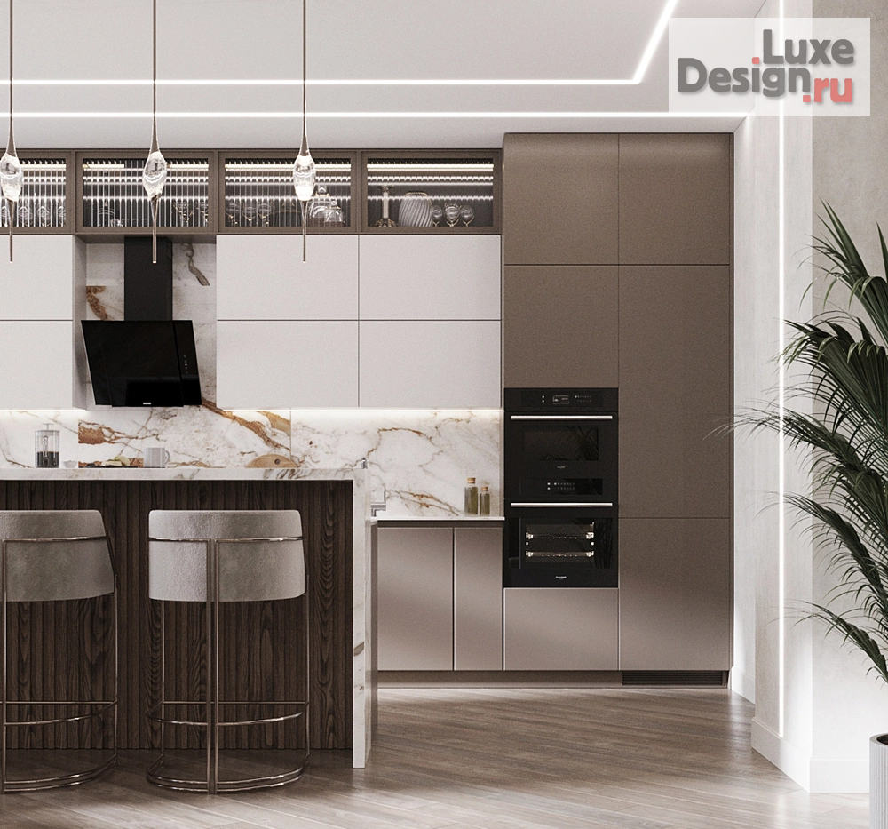 Дизайн интерьера квартиры студии "Квартира в современном стиле" (фото 2)