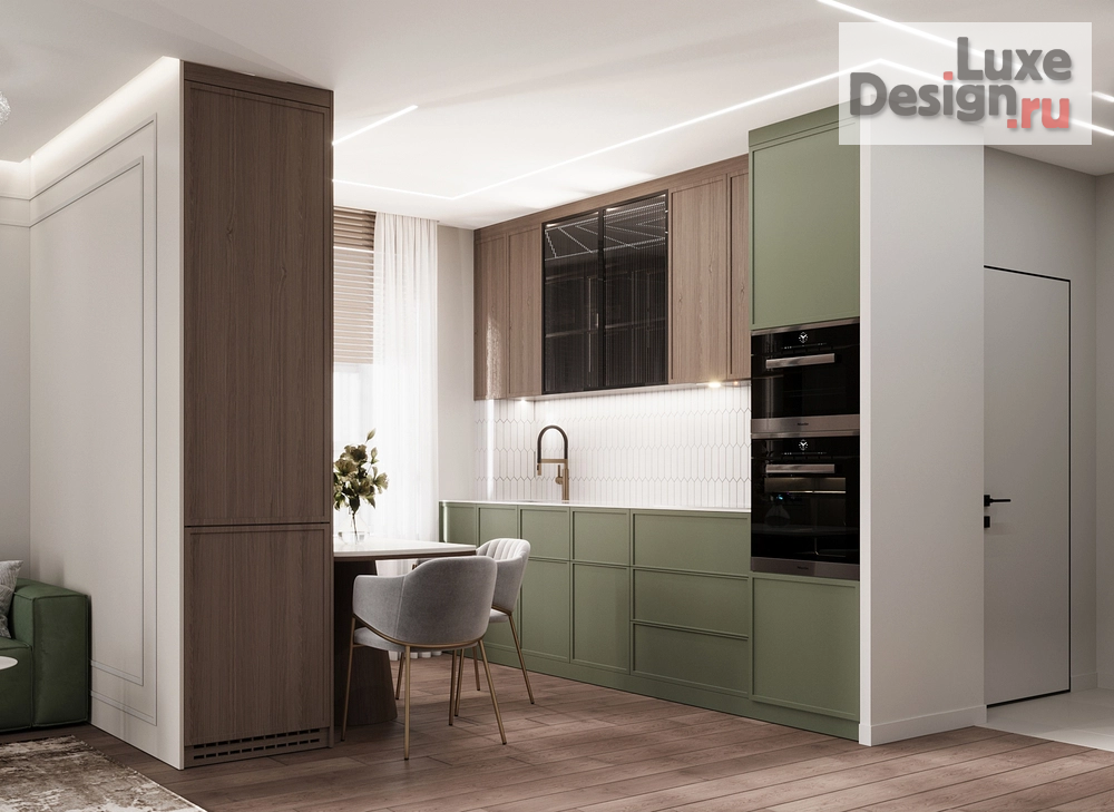 Дизайн интерьера квартиры студии "Дизайн интерьера маленькой квартиры студии" (фото 2)