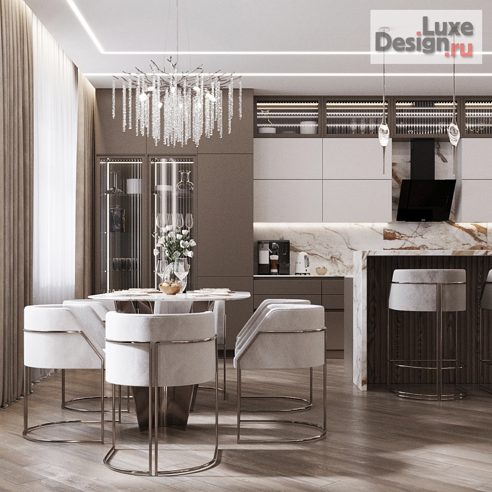 Дизайн интерьера квартиры студии "Квартира в современном стиле" (фото 1)