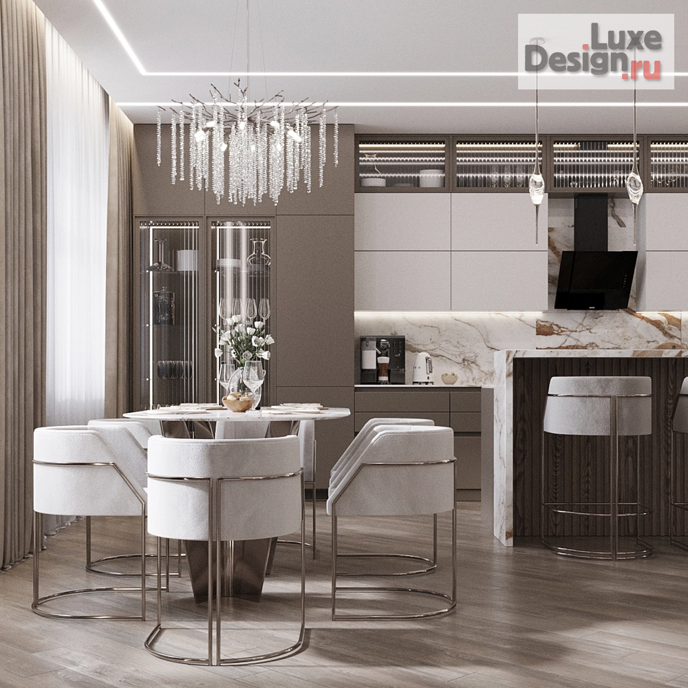 Дизайн интерьера квартиры студии "Дизайн квартиры в современном стиле" (фото 1)