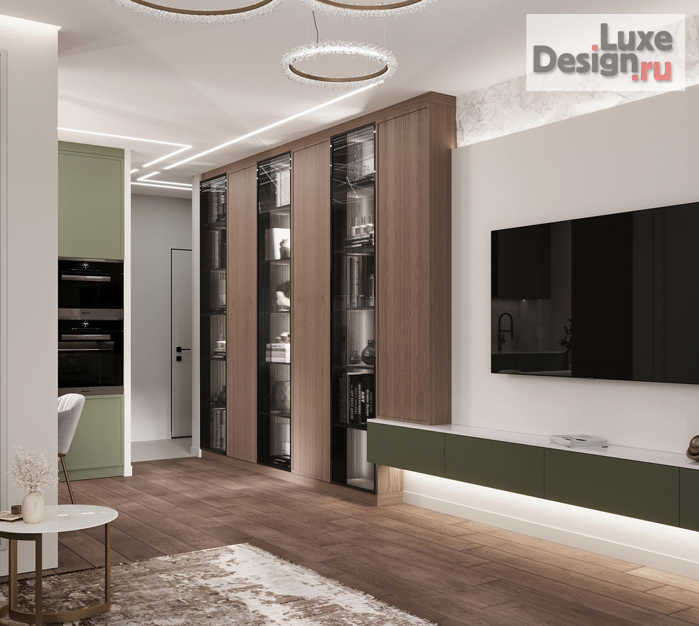 Дизайн интерьера квартиры студии "Дизайн интерьера маленькой квартиры студии" (фото 5)