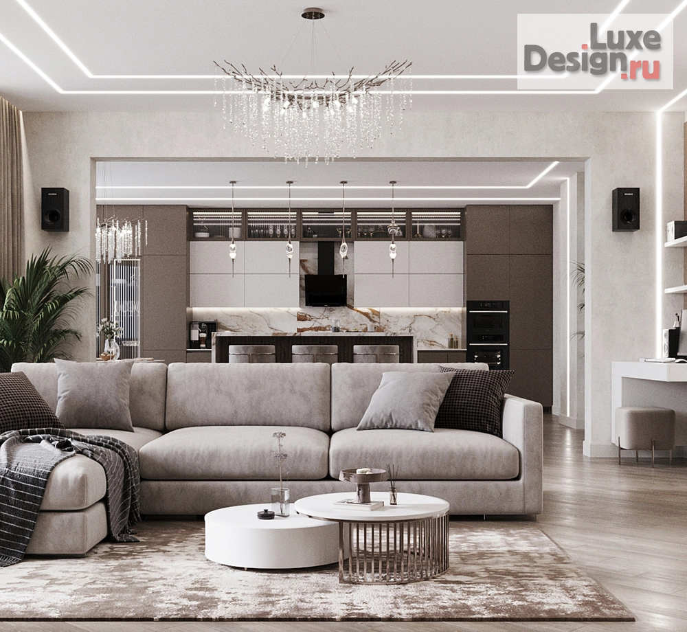 Дизайн интерьера квартиры студии "Квартира в современном стиле" (фото 5)