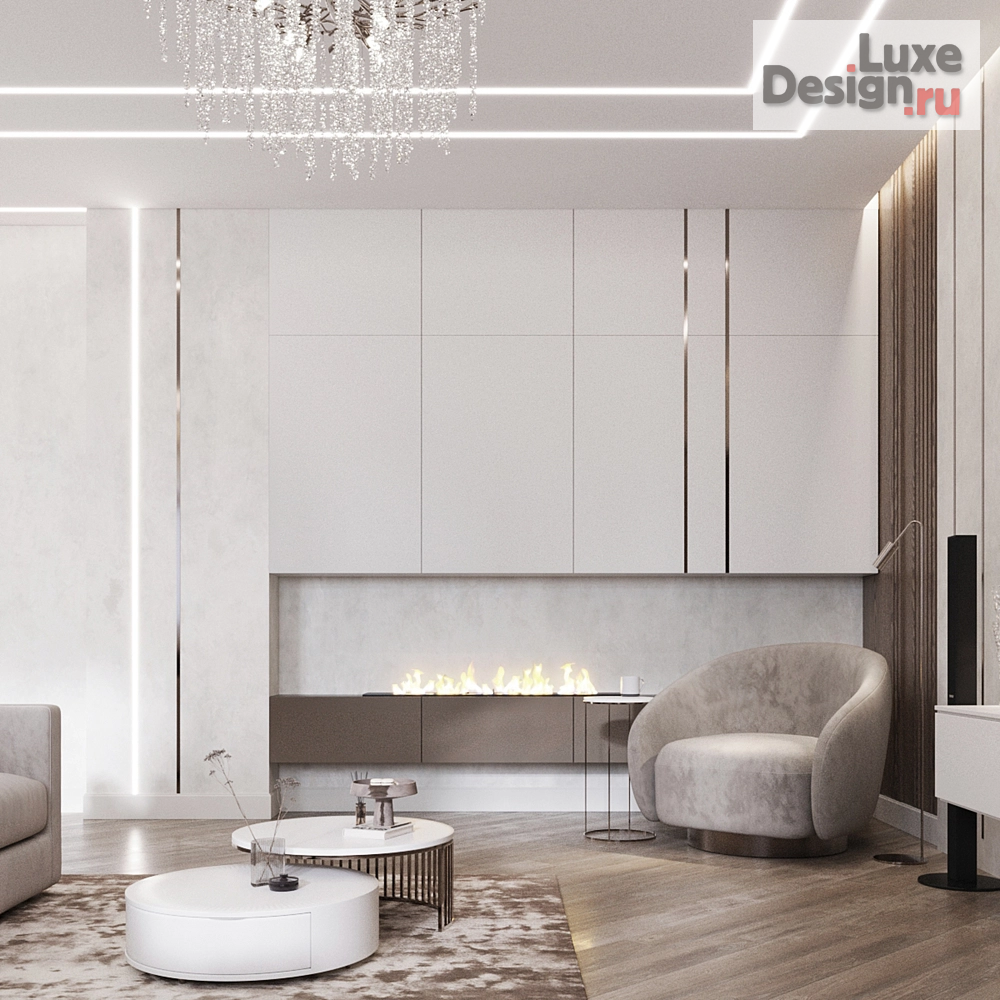 Дизайн интерьера квартиры студии "Дизайн квартиры в современном стиле" (фото 6)