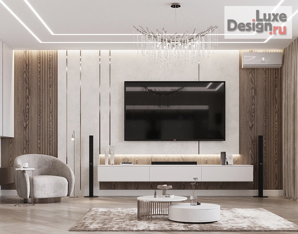 Дизайн интерьера квартиры студии "Дизайн квартиры в современном стиле" (фото 7)