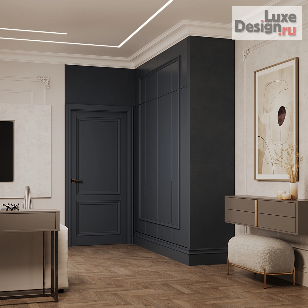 Дизайн интерьера квартиры студии "Дизайн проект квартиры в г Челябинск" (фото 6)