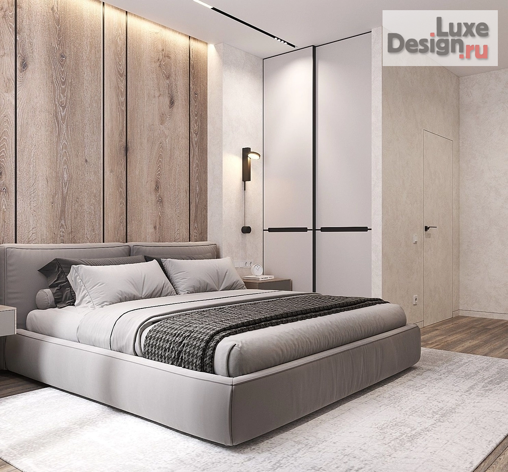 Дизайн интерьера квартиры студии "Дизайн интерьера спальной комнаты" (фото 2) от дизайнера Бучнева Наталья Михайловна Дизайн интерьера квартиры студии "Дизайн интерьера спальной комнаты" (фото 2)