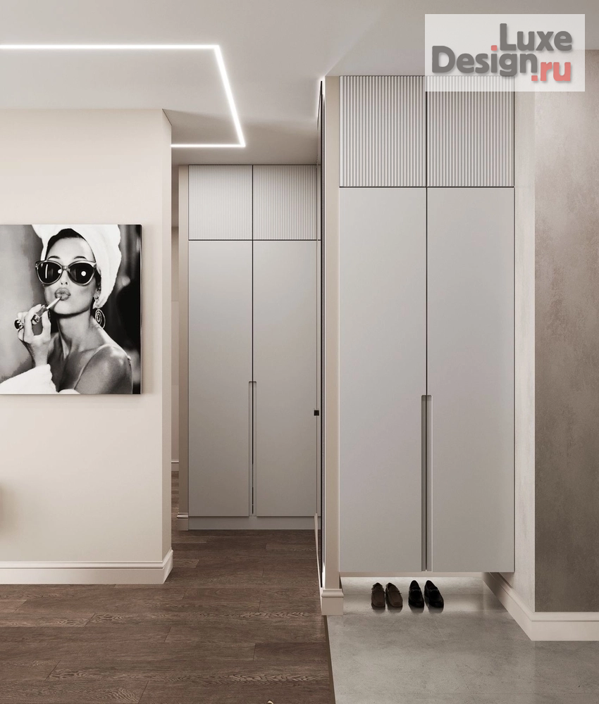 Дизайн интерьера квартиры "Дизайн интерьера квартиры в ЖК Видный" (фото 5)