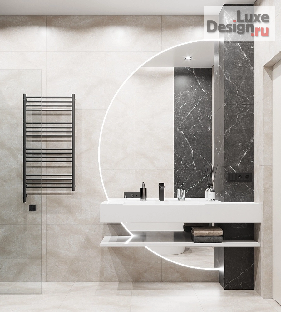 Дизайн интерьера ванной "Ванная комната, в мужском представлении" (фото 2)