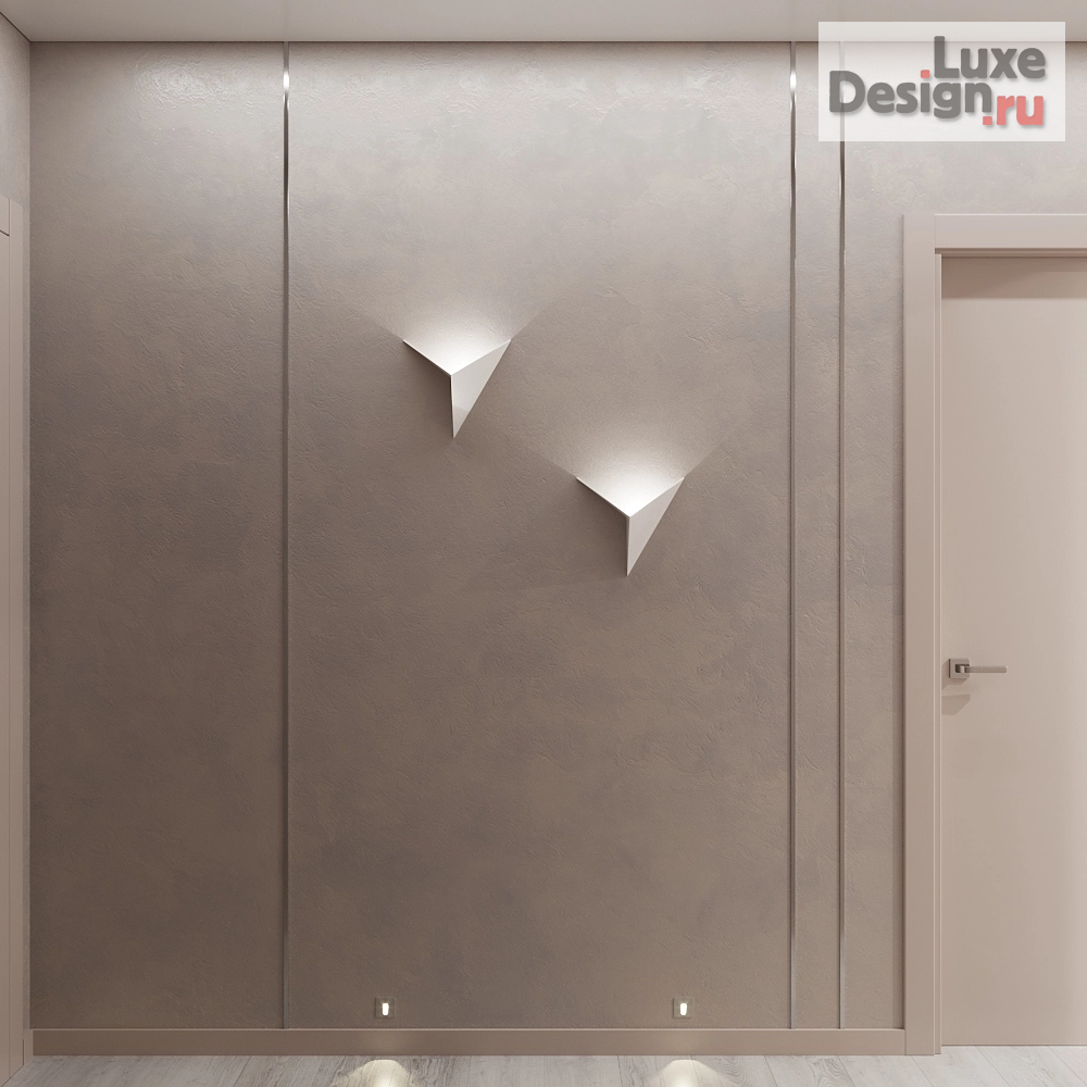 Дизайн интерьера трехкомнатной квартиры "Дизайн маленькой прихожей" (фото 4)