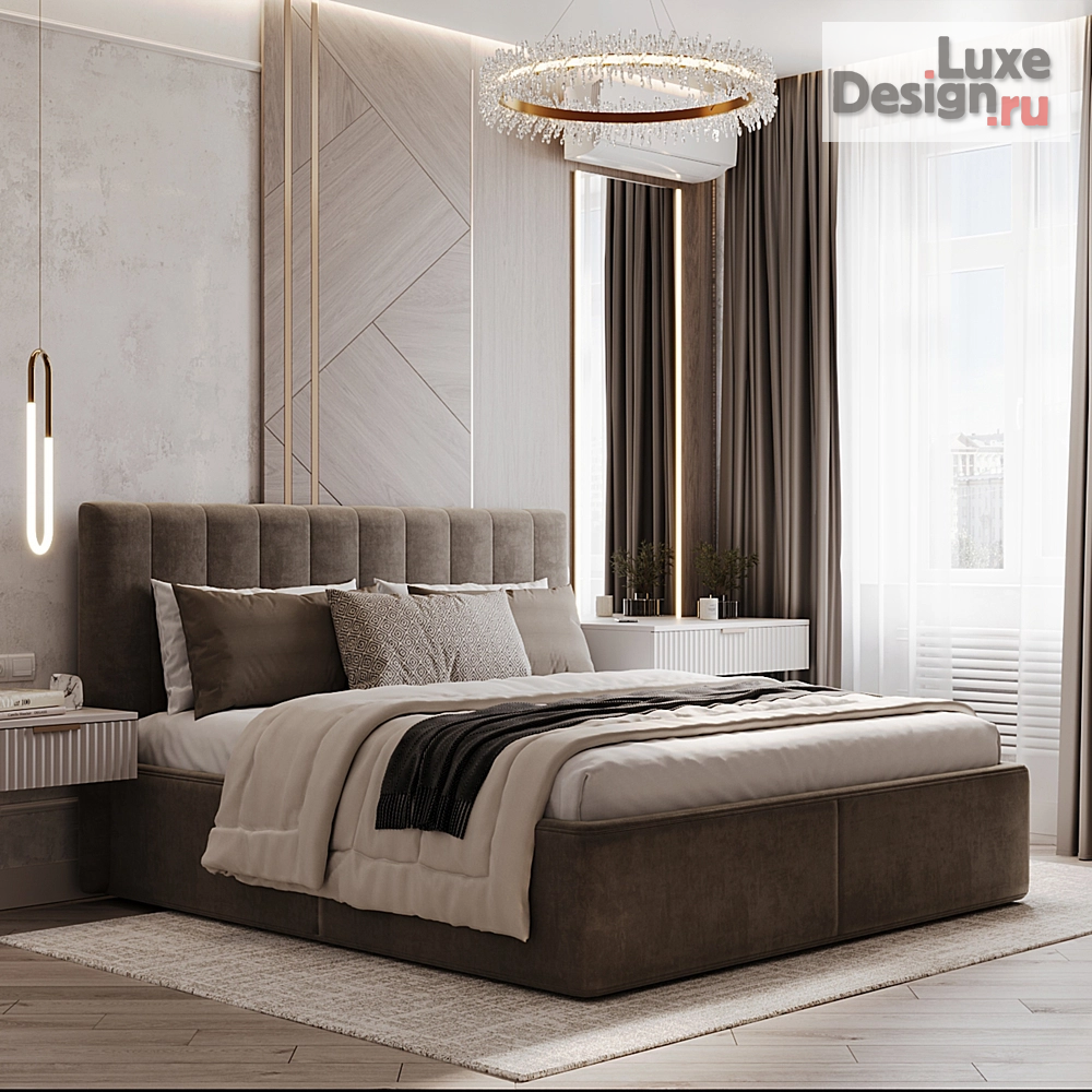 Дизайн интерьера квартиры студии "Спальная комната в современном стиле" (фото 3)