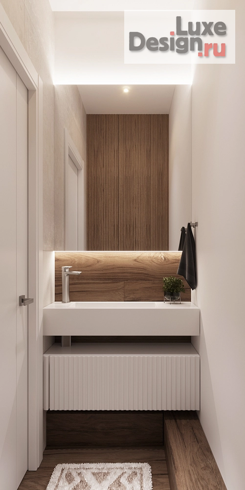 дизайн интерьера санузла "Санузел" (фото 1)